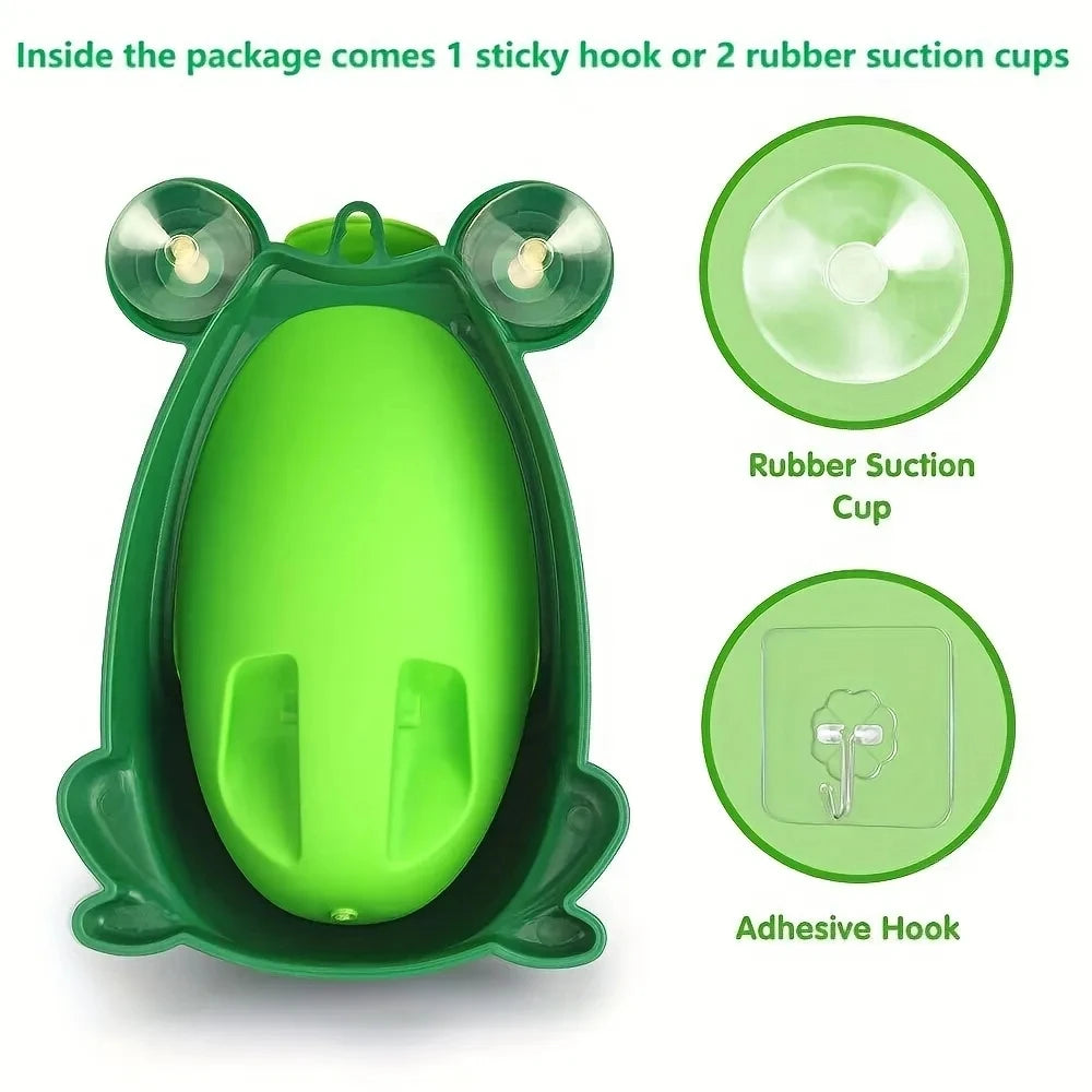 Cute Baby Frog Potty Training