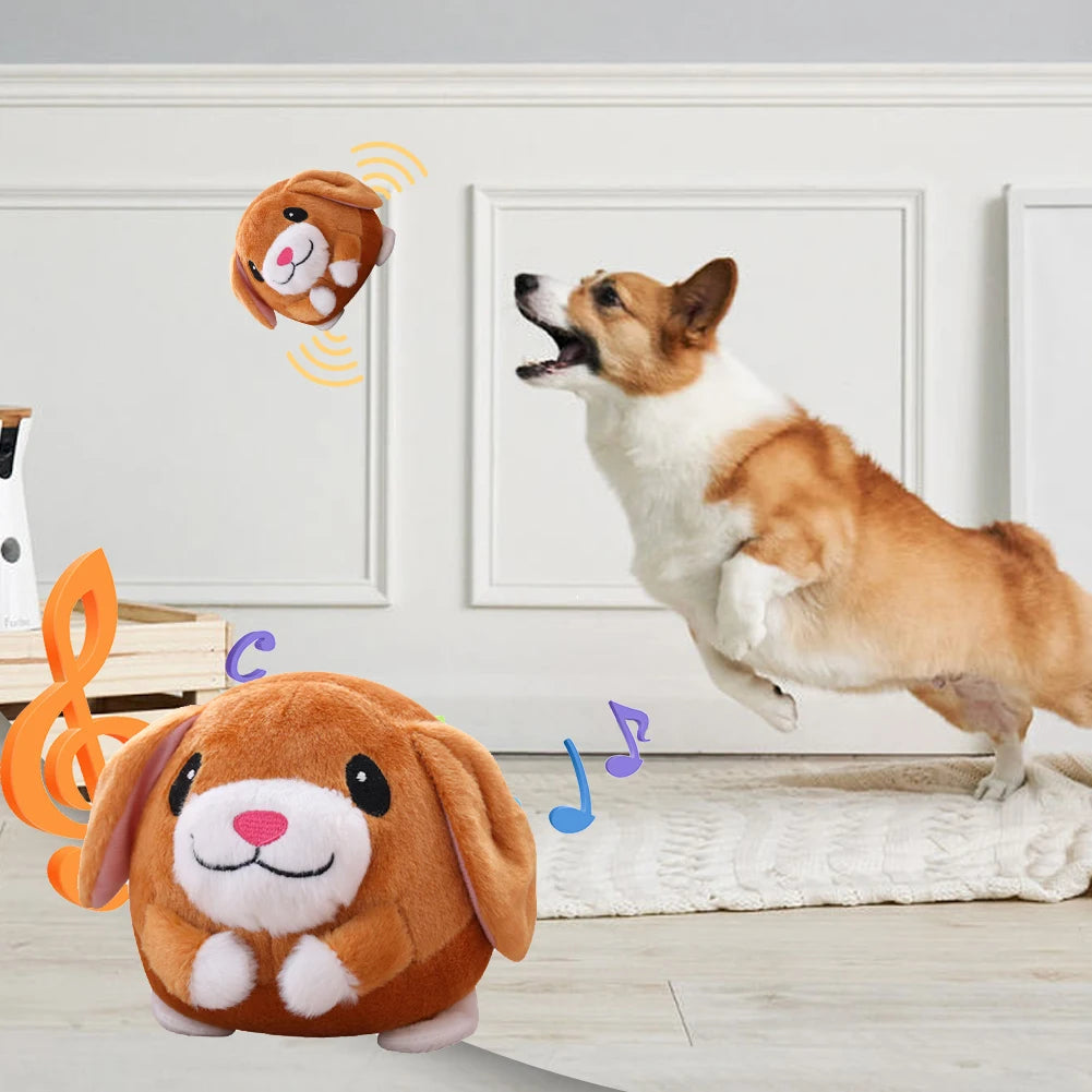 Interactive Dog Plush Toy – Music, Motion & Fun in One!