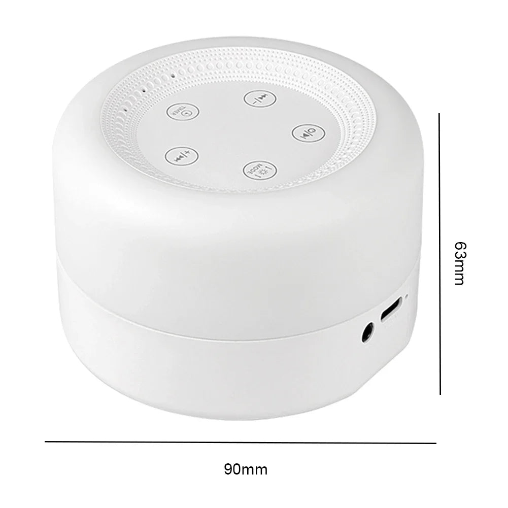 Machine de son de relaxation utilisant le bruit blanc