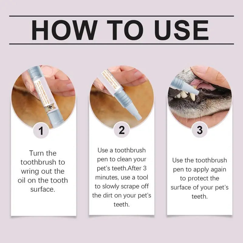 Dog Teeth Cleaning Pen – Easy & Effective Oral Care for Your Pet!