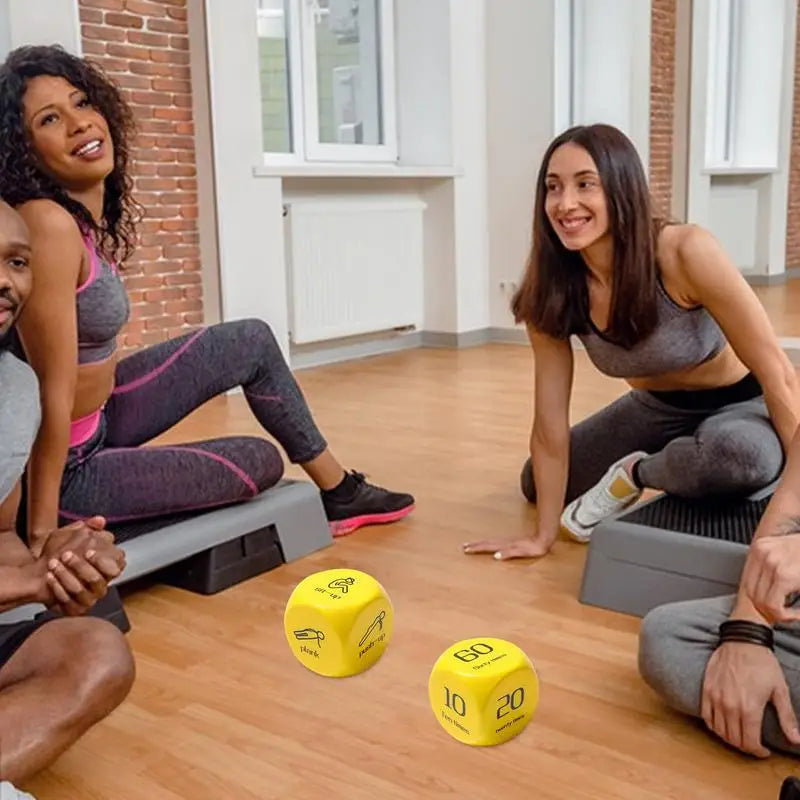Fitness Exercise Dice – Roll Your Way to a Fun Workout Anywhere!
