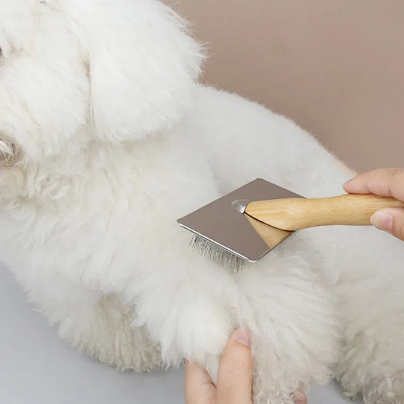 Peigne de toilettage de luxe pour chien – Solution douce contre la mue et les nœuds pour chaque pelage !