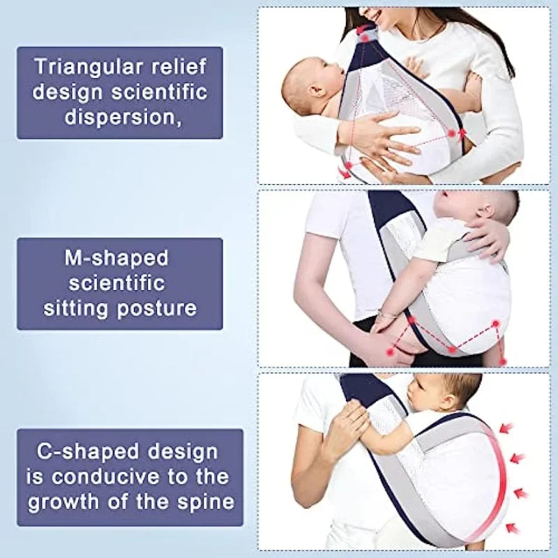 Adjustable 3D Mesh Baby Carrier