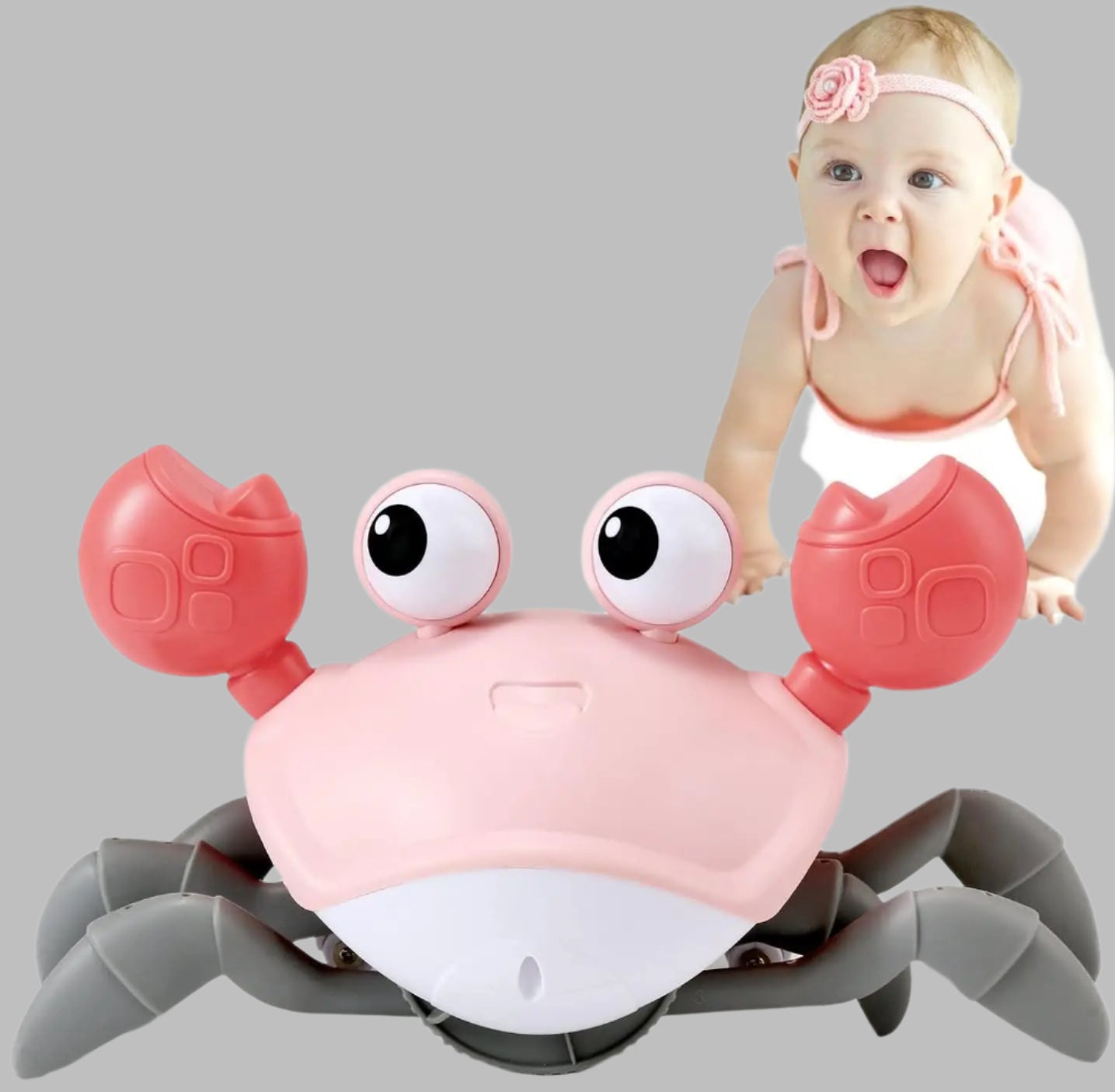 Crawling Crab Baby Toy