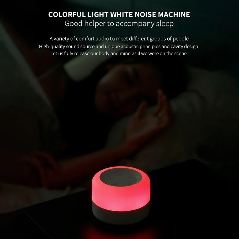 Machine de son de relaxation utilisant le bruit blanc