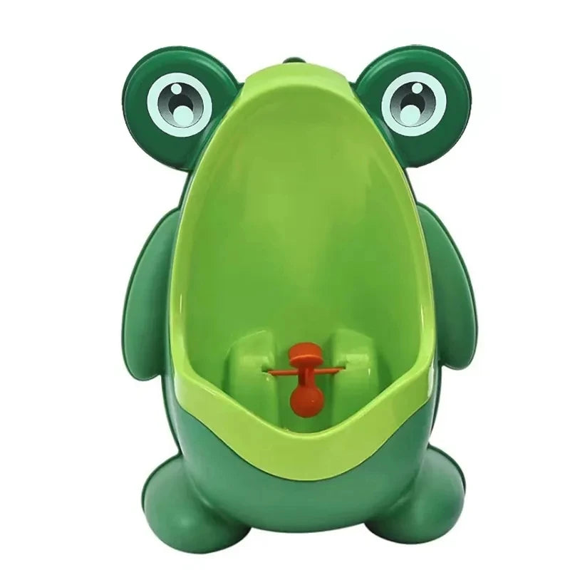 Cute Baby Frog Potty Training