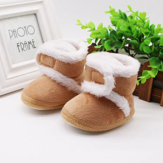 Baby Boots (0-6 months) – Cozy, Stylish & Safe for Little Feet!