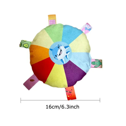 Rainbow Plush Flying Saucer – Fun, Interactive & Perfect for Active Dogs!