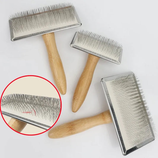 Luxury Dog Grooming Comb – Gentle Shedding & Tangling Solution for Every Coat!