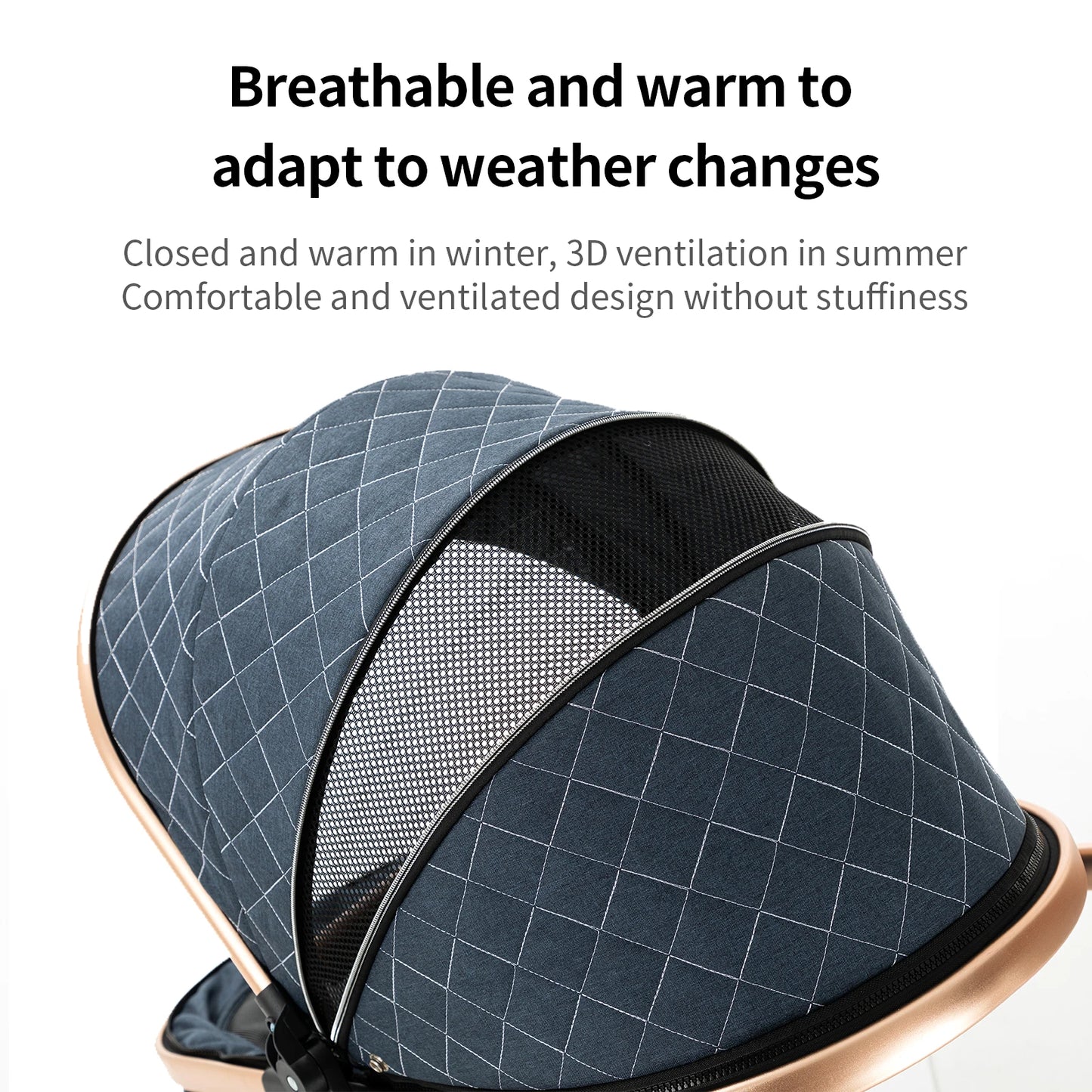 Poussette de voyage 3 en 1 de luxe pour bébé – Style, confort et polyvalence pour votre tout-petit ! - Offre limitée