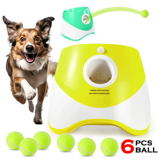 Automatic Dog Tennis Ball Launcher – Endless Fun for Your Active Dog!