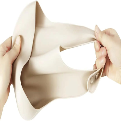 Gardez les repas propres - Bavoir en silicone pour bébés