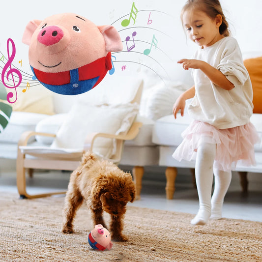Interactive Dog Plush Toy – Music, Motion & Fun in One!