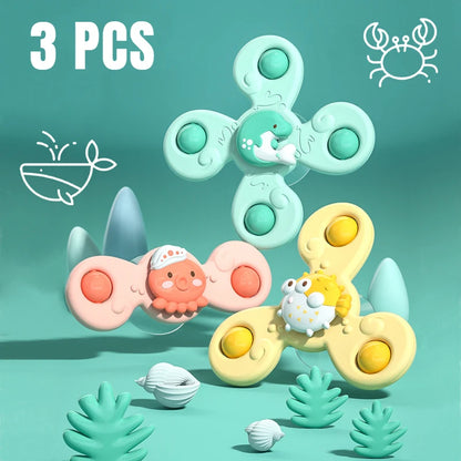 Baby Bath Spinner Toys