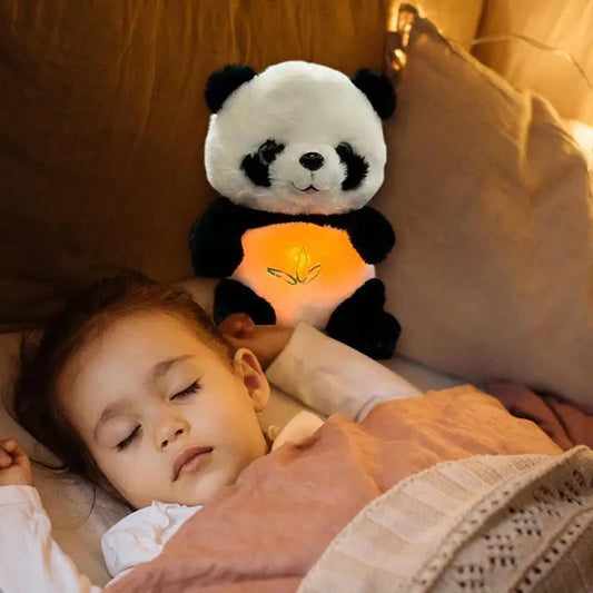 Breathing Panda Plush Figure Toy