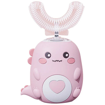 Brosse à dents électrique en forme de U pour enfants