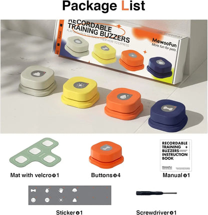 Dog Talking Buttons Set – Empower Your Pet to Communicate!